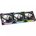 Lian Li UNI FAN SL120 120mm RGB Black Cooling Fan (3 Fan Pack)